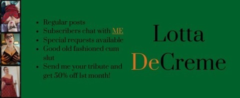 lottadecreme OnlyFans - Free Access to 32 Videos & 49 Photos Onlyfans Free Access