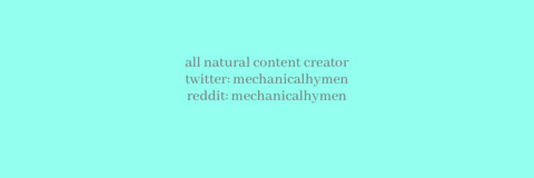 mechanicalhymen OnlyFans - Free Access to 228 Videos & 2441 Photos Onlyfans Free Access